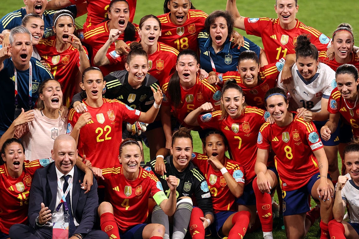 What Spain's celebrations revealed about the Women's Euro 2025 favourites