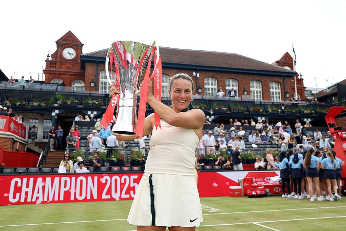 Tatjana Maria crowned queen of Queen's as women's tournament celebrates triumphant return