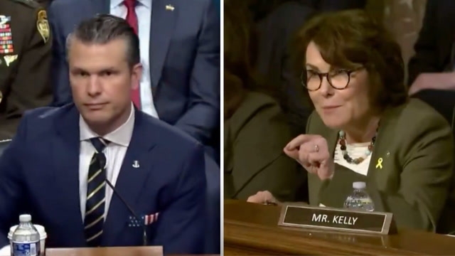 'You're either feckless or complicit!' Hegseth refuses to say if Laura Loomer was consulted on General's firing