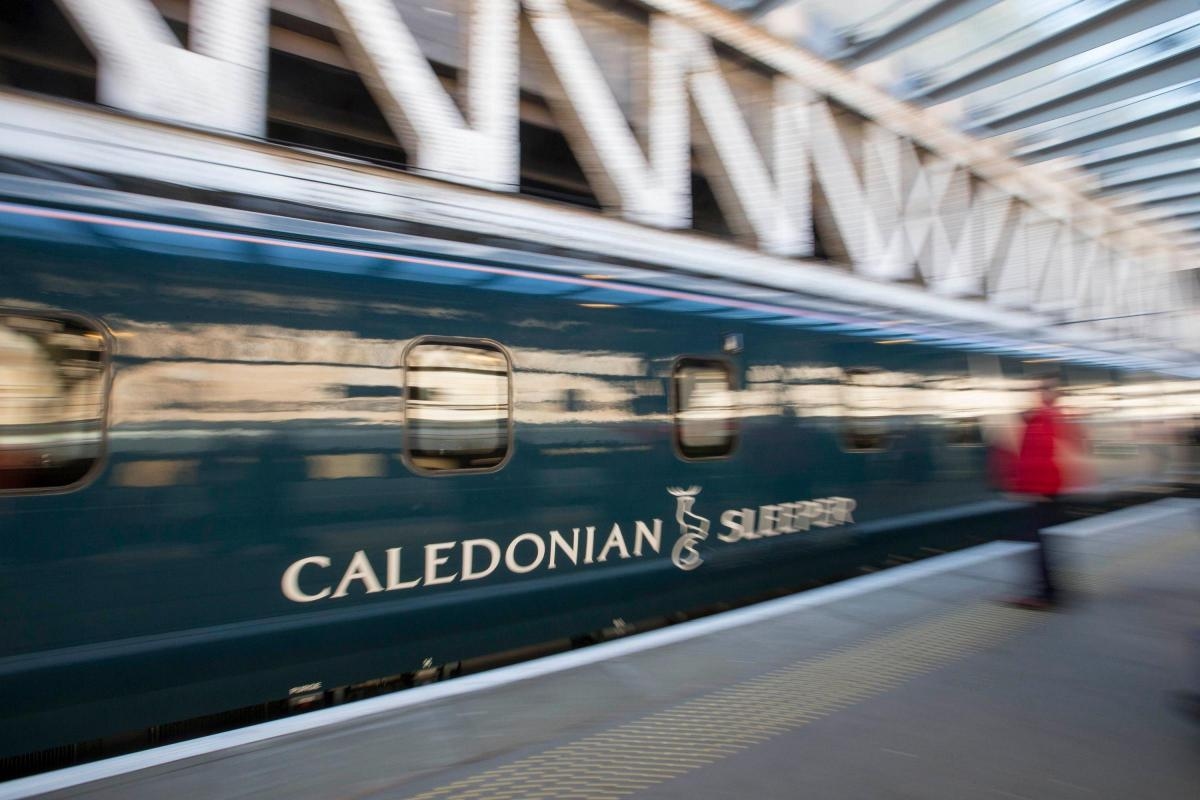 Caledonian Sleeper cancels Highland services due to Storm Floris