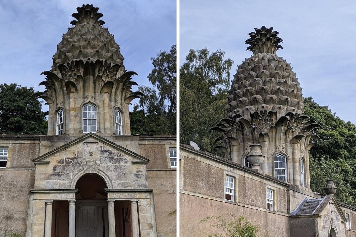 The reason why this 'bizarre' Scottish structure is shaped like a pineapple
