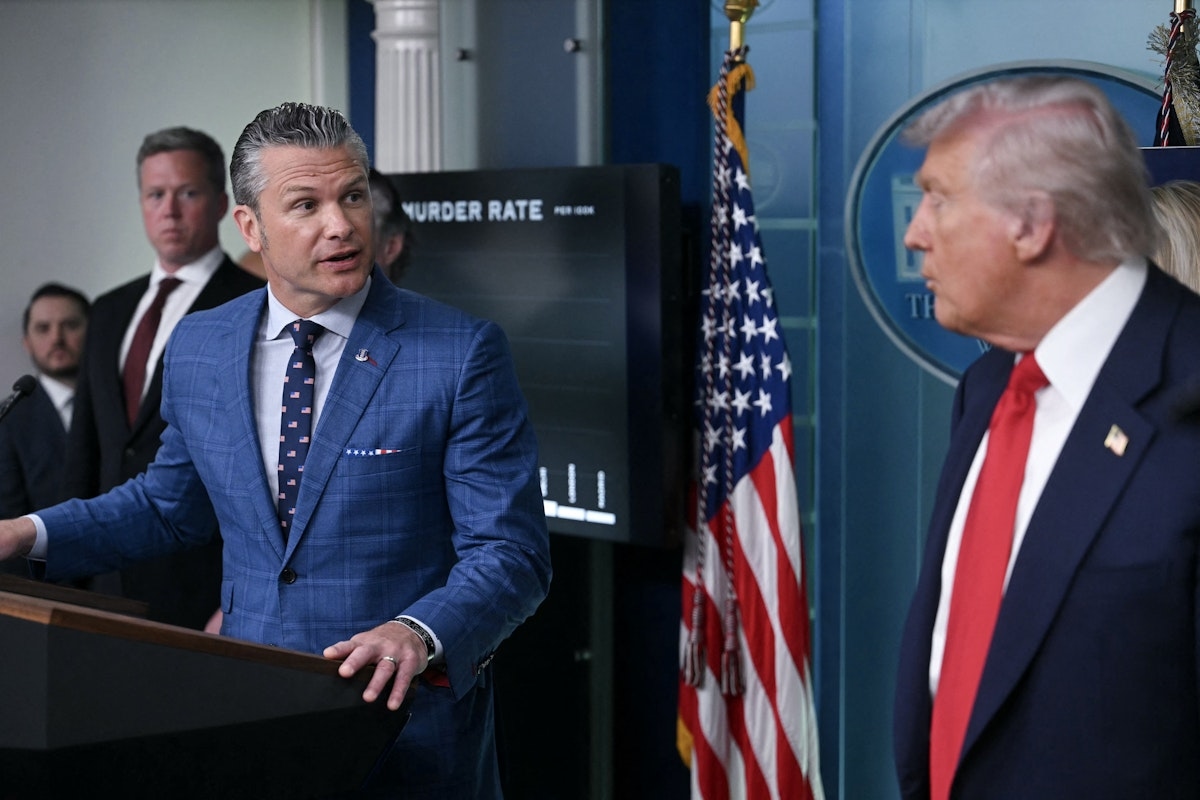 Hegseth's Rant on D.C. Takeover Turned Into Evidence Against Trump