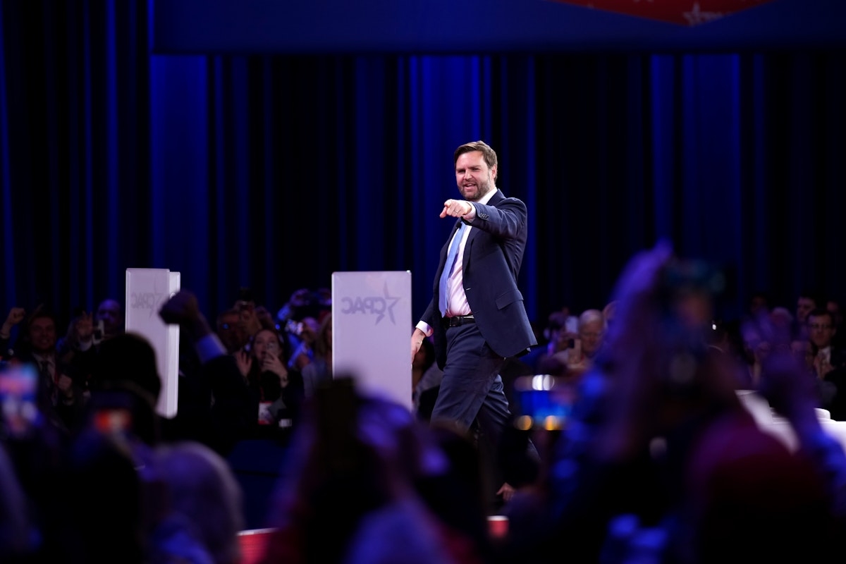 Deeply Unfunny Man JD Vance Says Telling Jokes Makes Him a Man