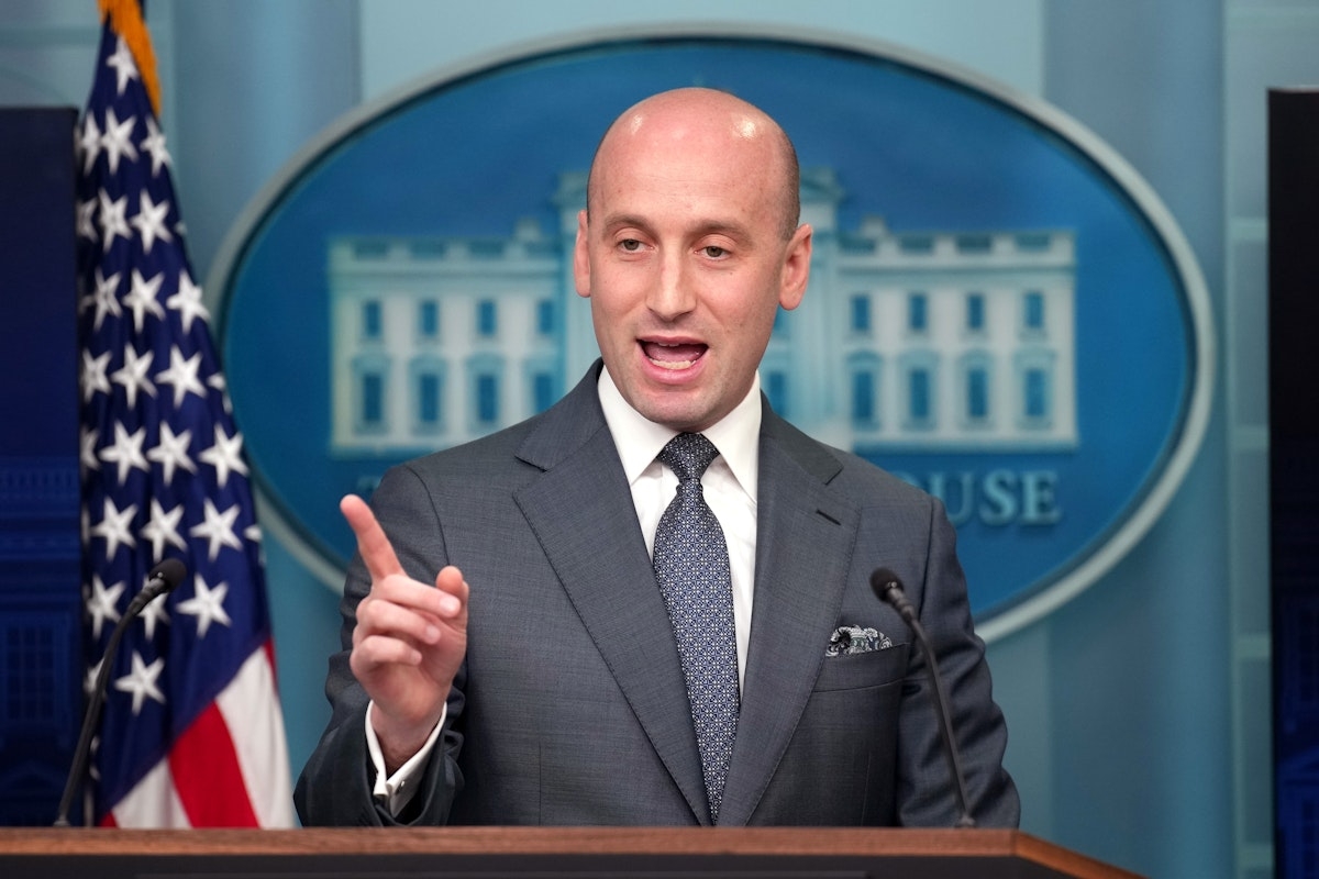 Stephen Miller Unveils Totally Made Up Definition of 'Due Process'
