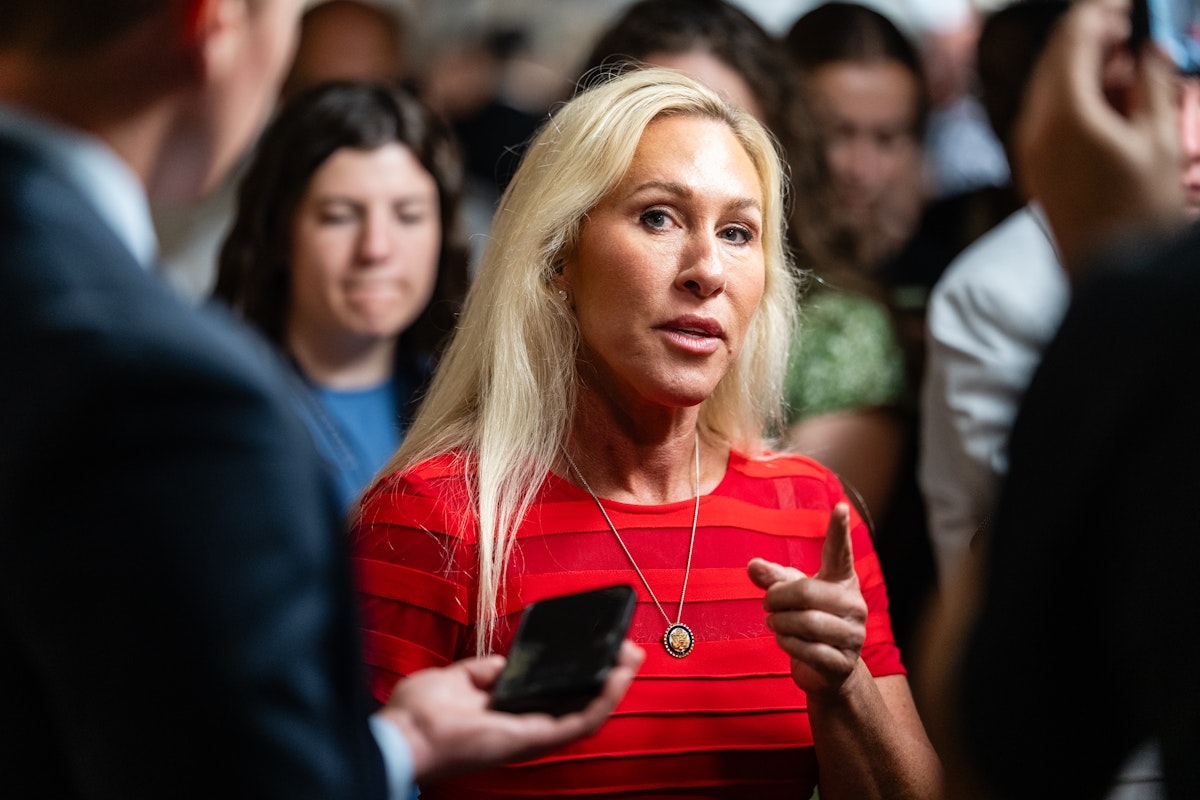 MTG Torches Republican Colleague for Supporting Genocide in Gaza