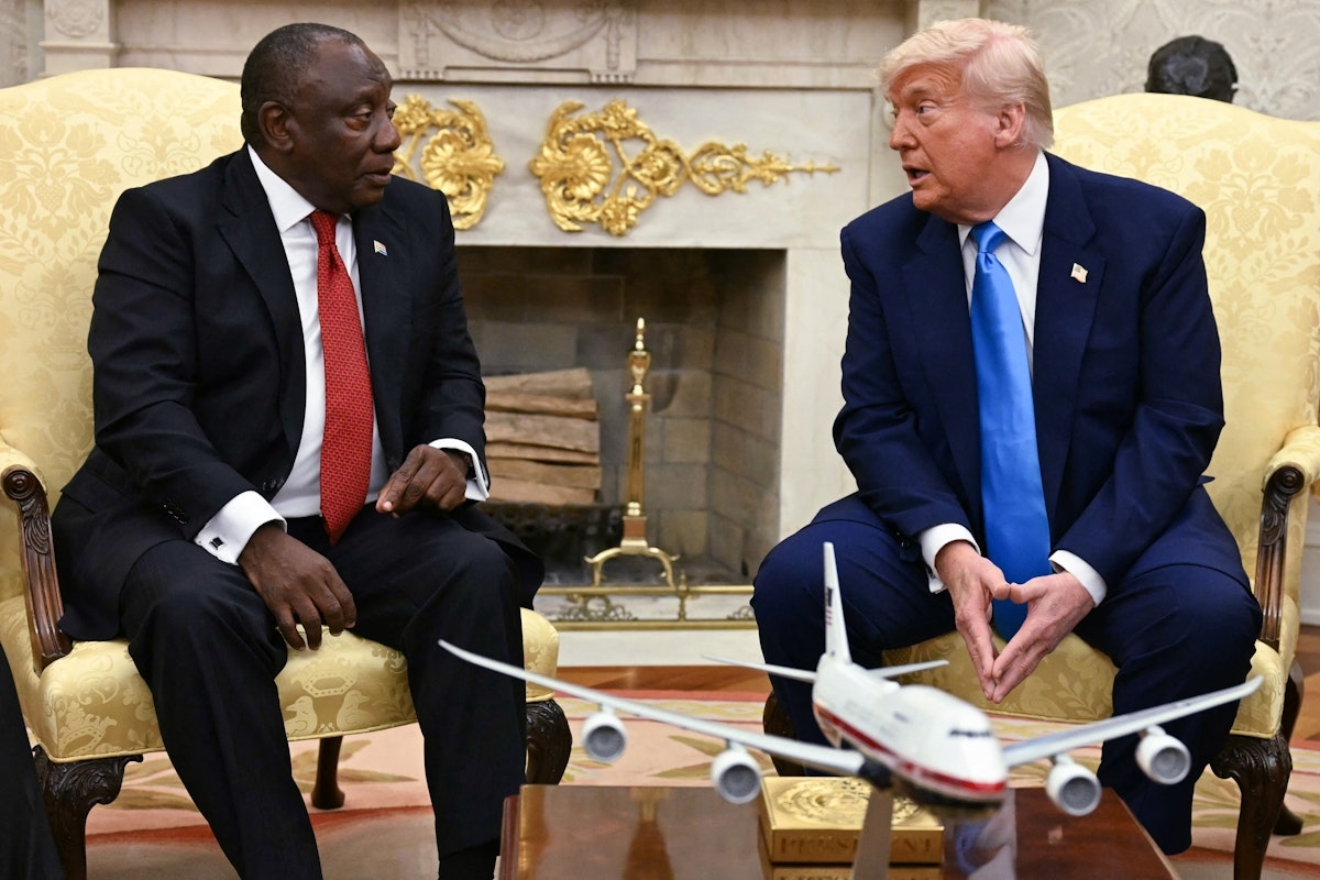 Trump Gets in Fight With South African President on 'White Genocide'