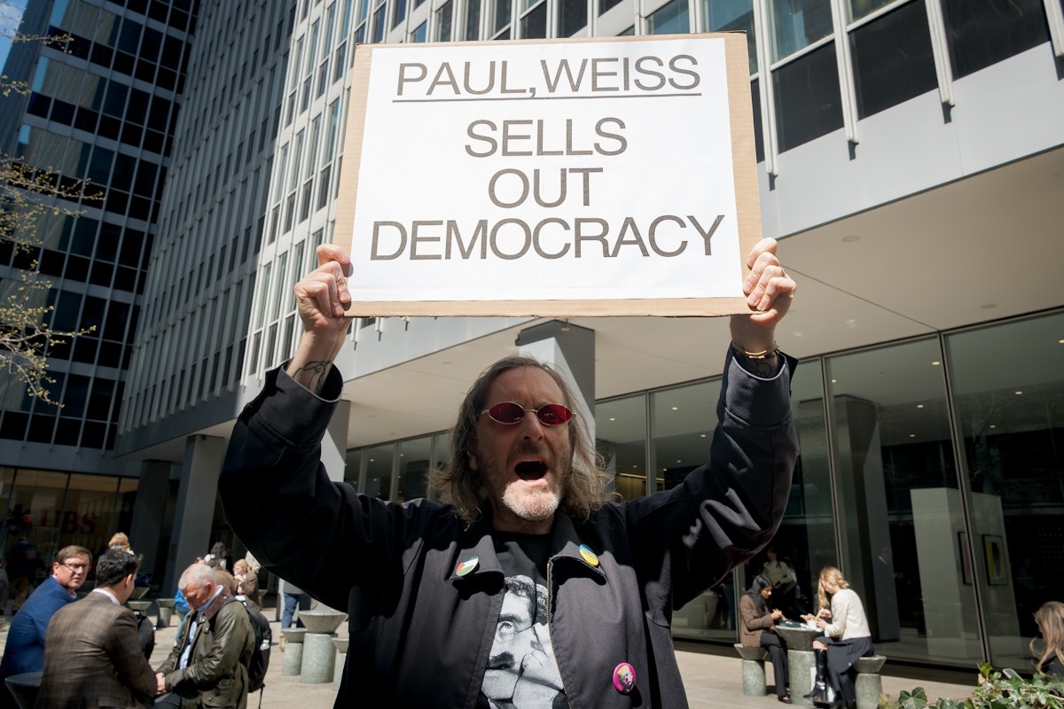 Paul, Weiss and Skadden: Capitulating Cowards of the Legal Profession