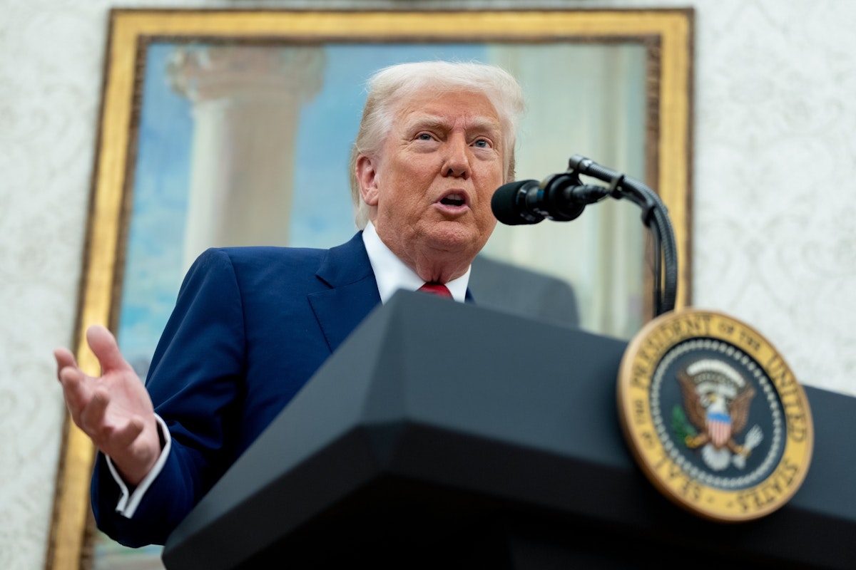 Trump Rips His Own Dark Money Buddy in Bonkers Rant Over Tariff Losses