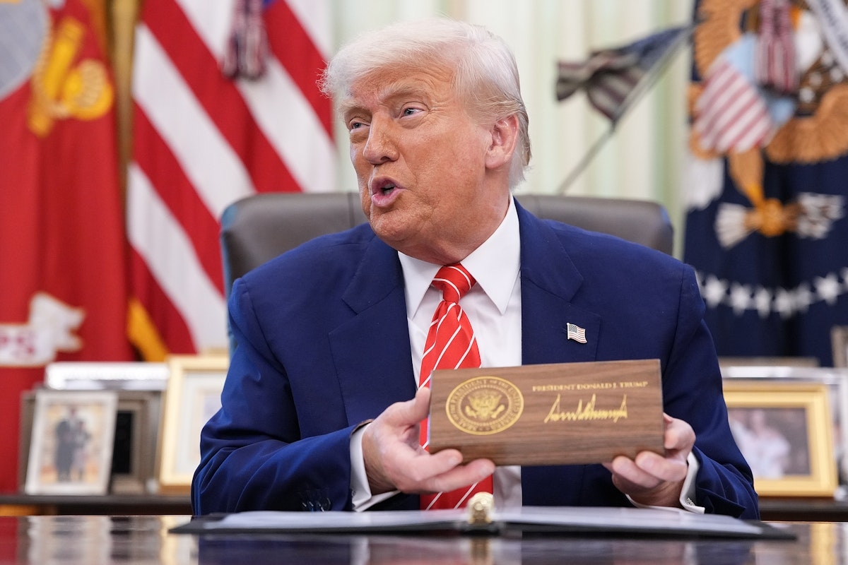 Old Man Trump Repeatedly Fumbles in Weird Speech Praising Elon Musk
