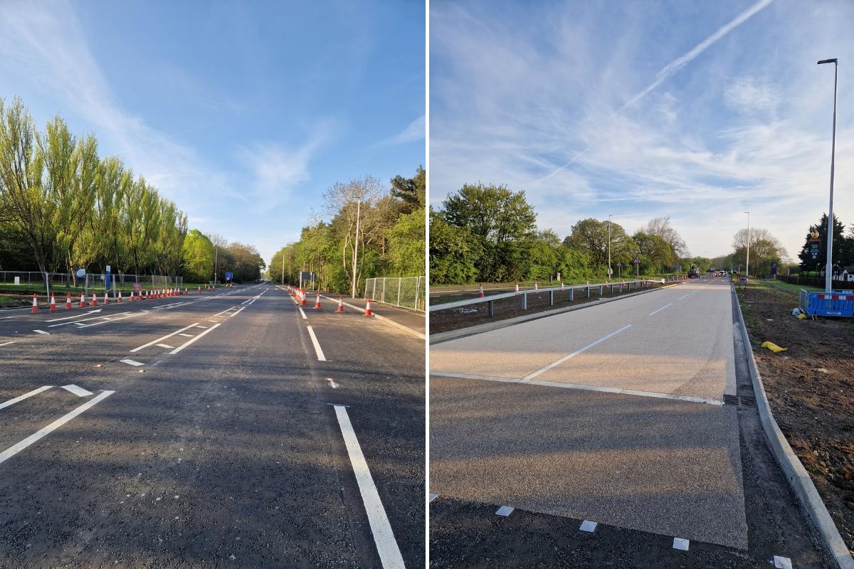 Improvements to key A167 junctions in Newton Aycliffe now complete