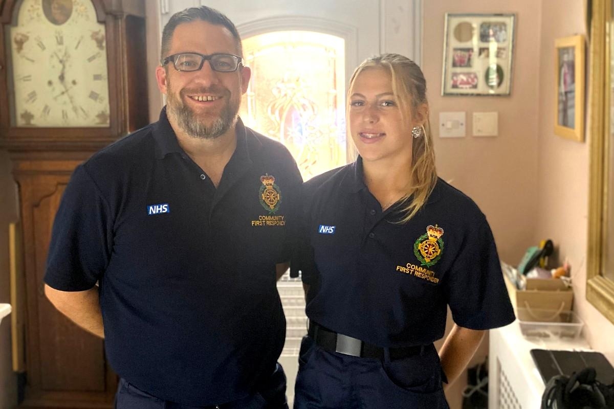 Meet the North East dad and daughter duo saving lives on the job