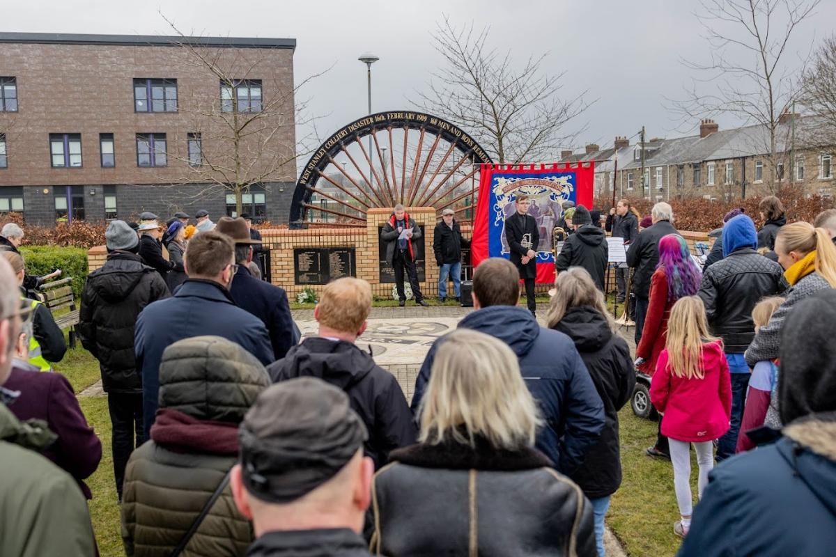 Poignant service commemorates the 116th anniversary of West Stanley Pit Disaster
