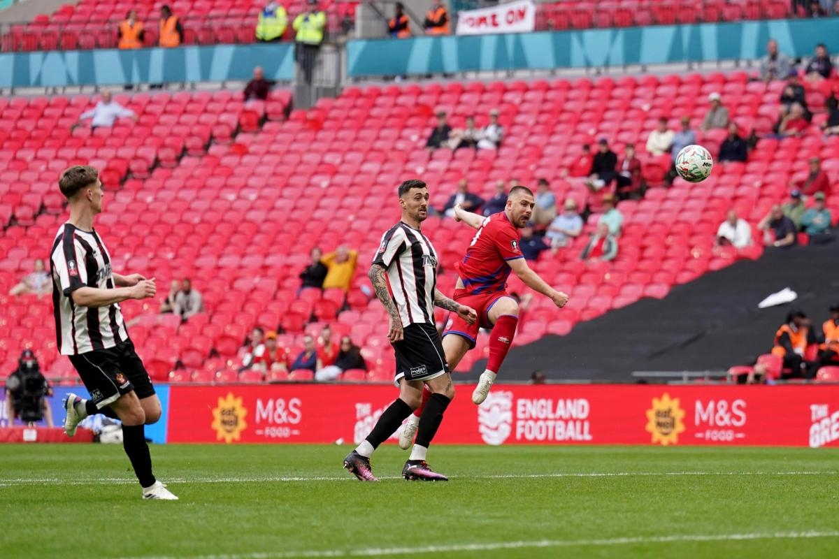 Pain but pride for Spennymoor Town after FA Trophy final defeat at Wembley