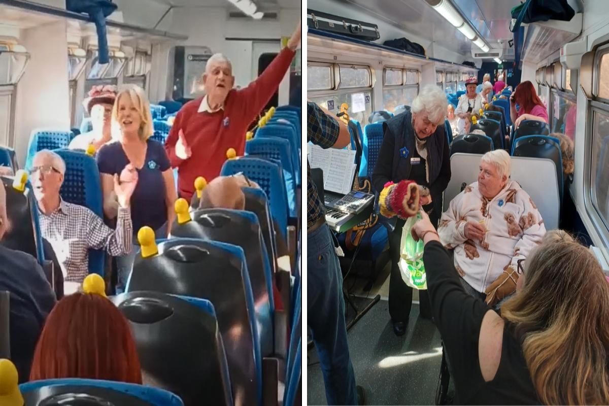 North East's first dementia-friendly train offers music and stunning scenery