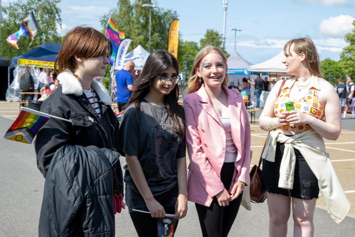 Pride celebrations kick off in Bishop Auckland with music and famous faces