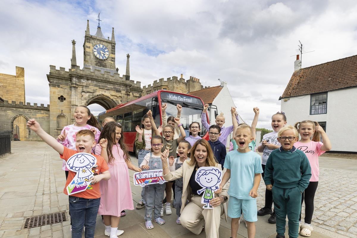 Thousands of children to travel for free in the North East this summer