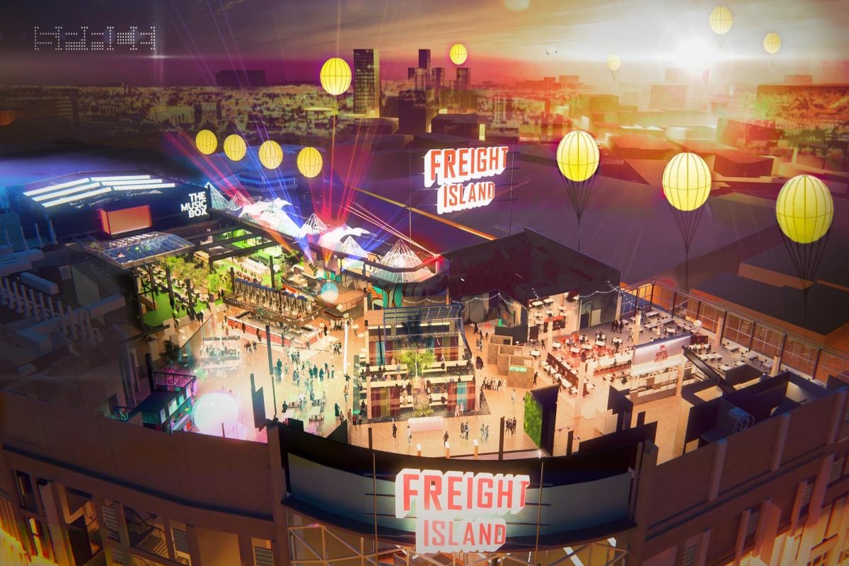 First look at rooftop entertainment complex taking over former Debenhams