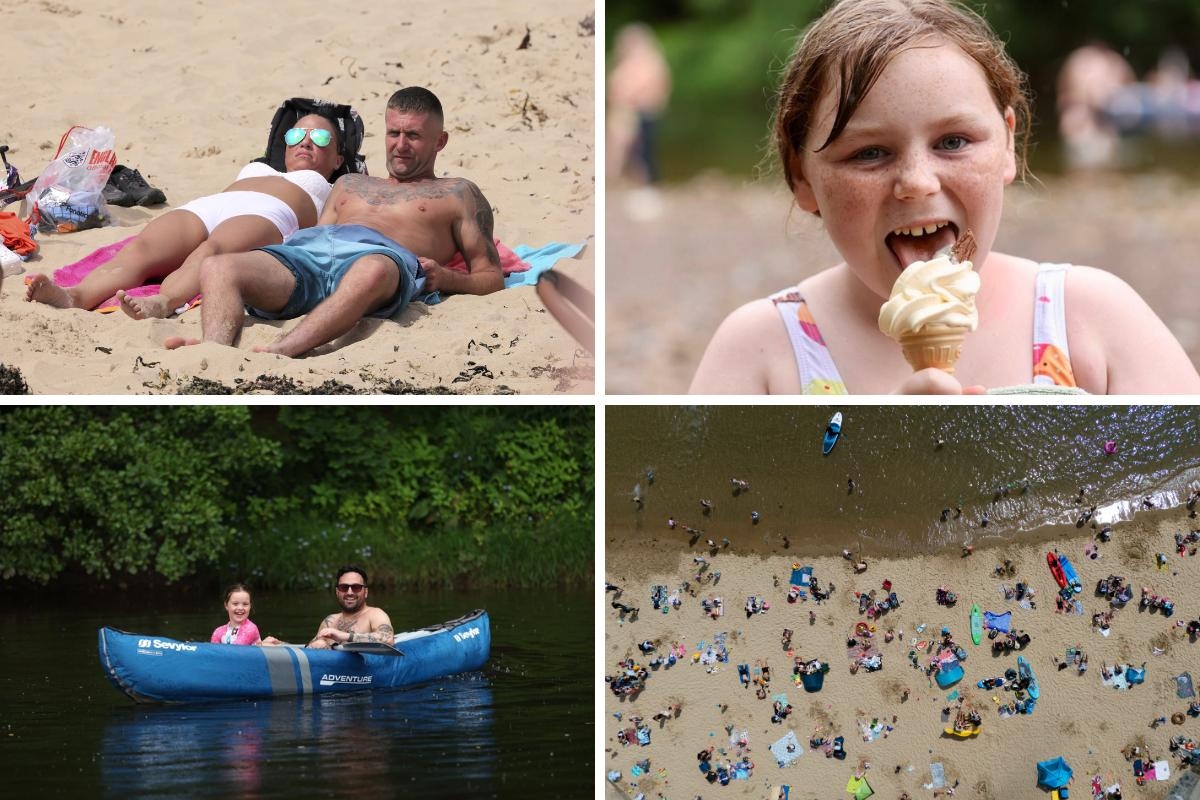 Pictures as the North East enjoys fun in the sun on the hottest day of the year