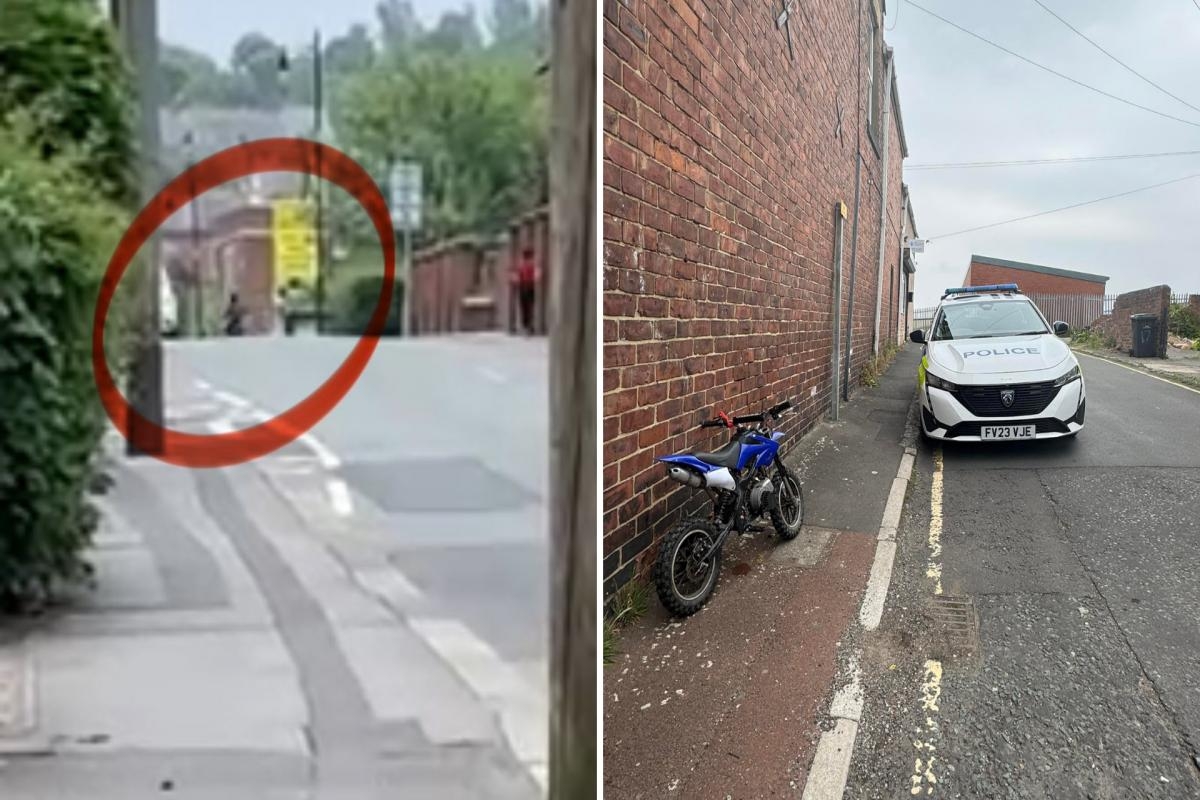 Police called after boy, 10, seen riding motorbike through County Durham streets