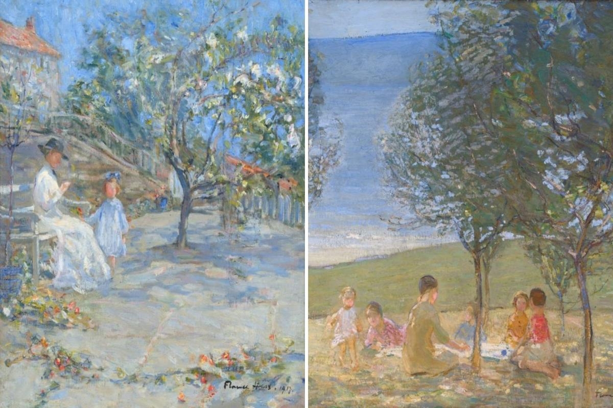 Story of short-lived but thriving village art school revealed as works are auctioned