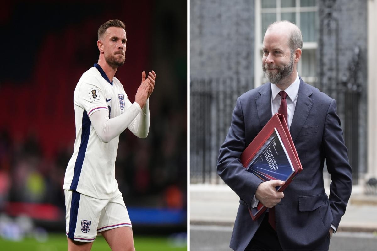 'I'm the Jordan Henderson of Government' says Business Secretary