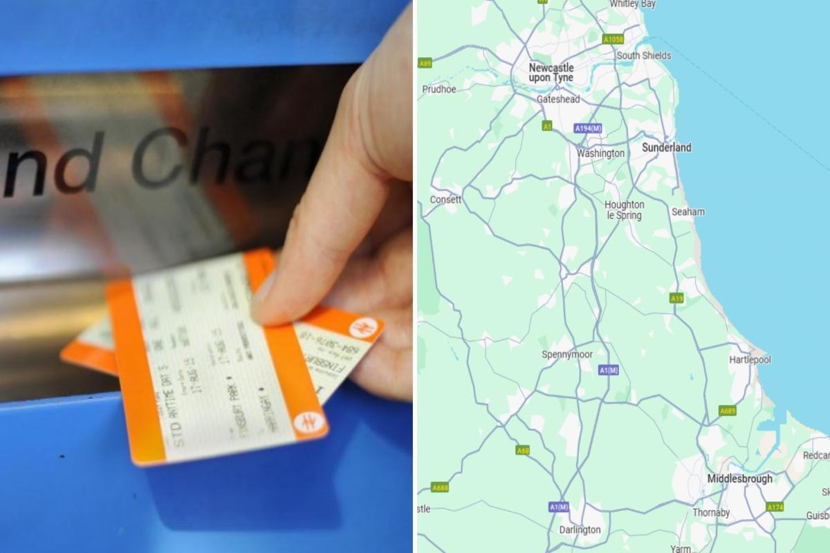 Places you can travel on the train for under £10 from Darlington - with one at £2.33