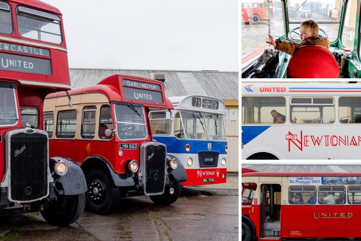 GALLERY: Historic buses return to Newton Aycliffe streets for special event