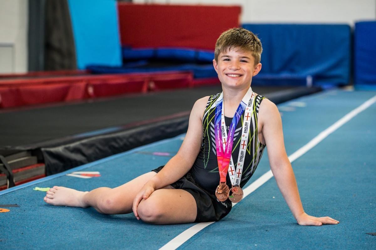 Huge moments as Darlington gymnast, 10, 'so proud' after winning medal at nationals
