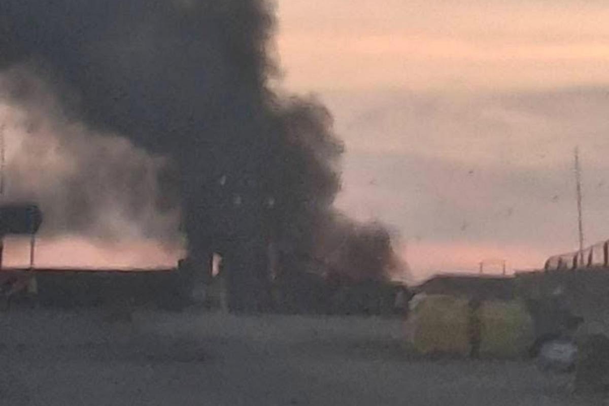 'Deliberate' barn blaze that sent smoke billowing across town sparks probe