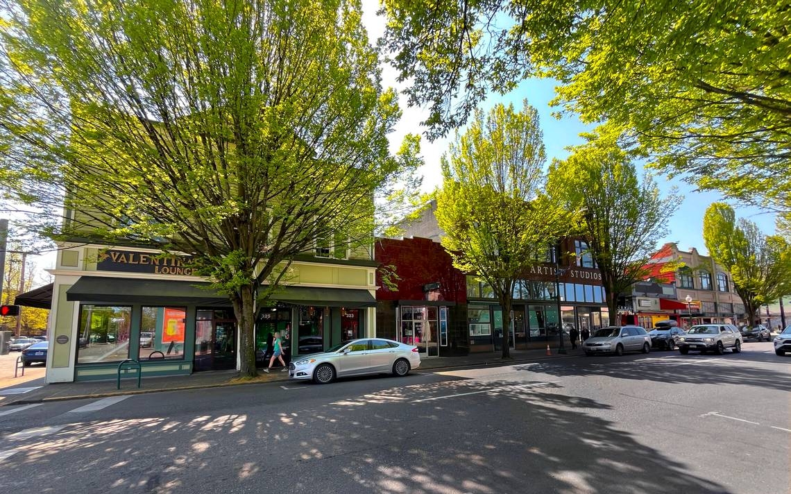 This downtown Olympia block, seen as an eyesore for years, has turned a corner. Here's why
