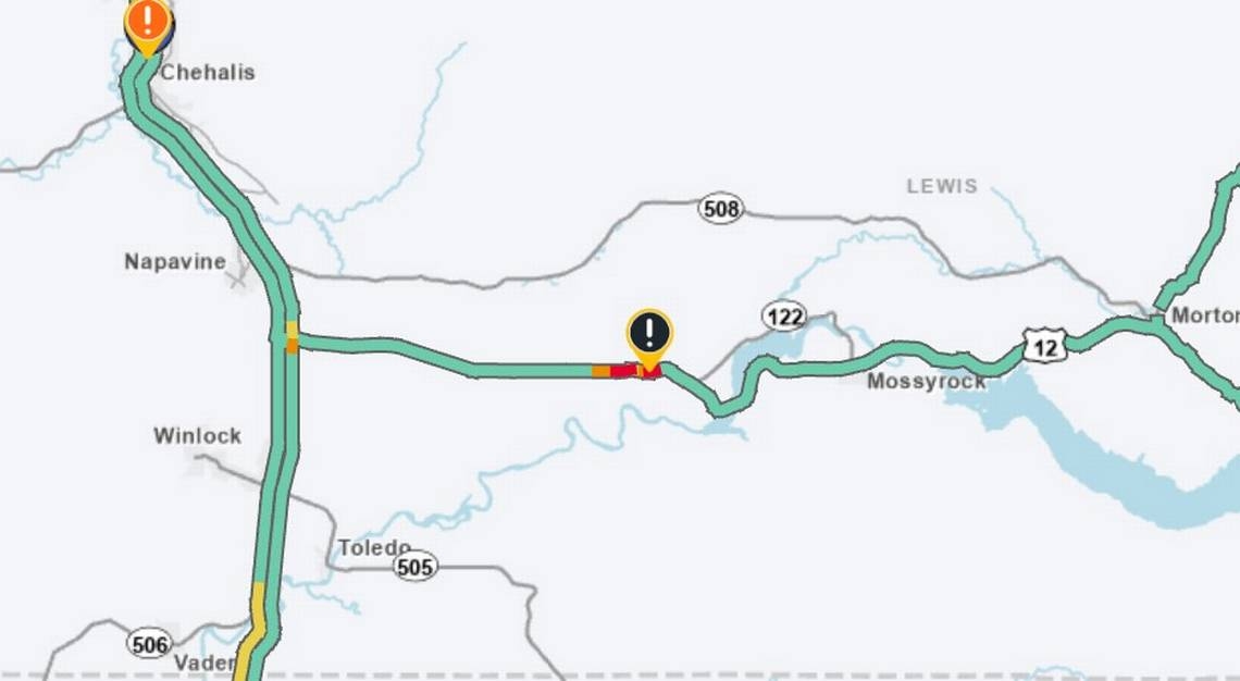 2-vehicle crash Sunday morning closes U.S. Highway 12 in both directions, WSDOT says