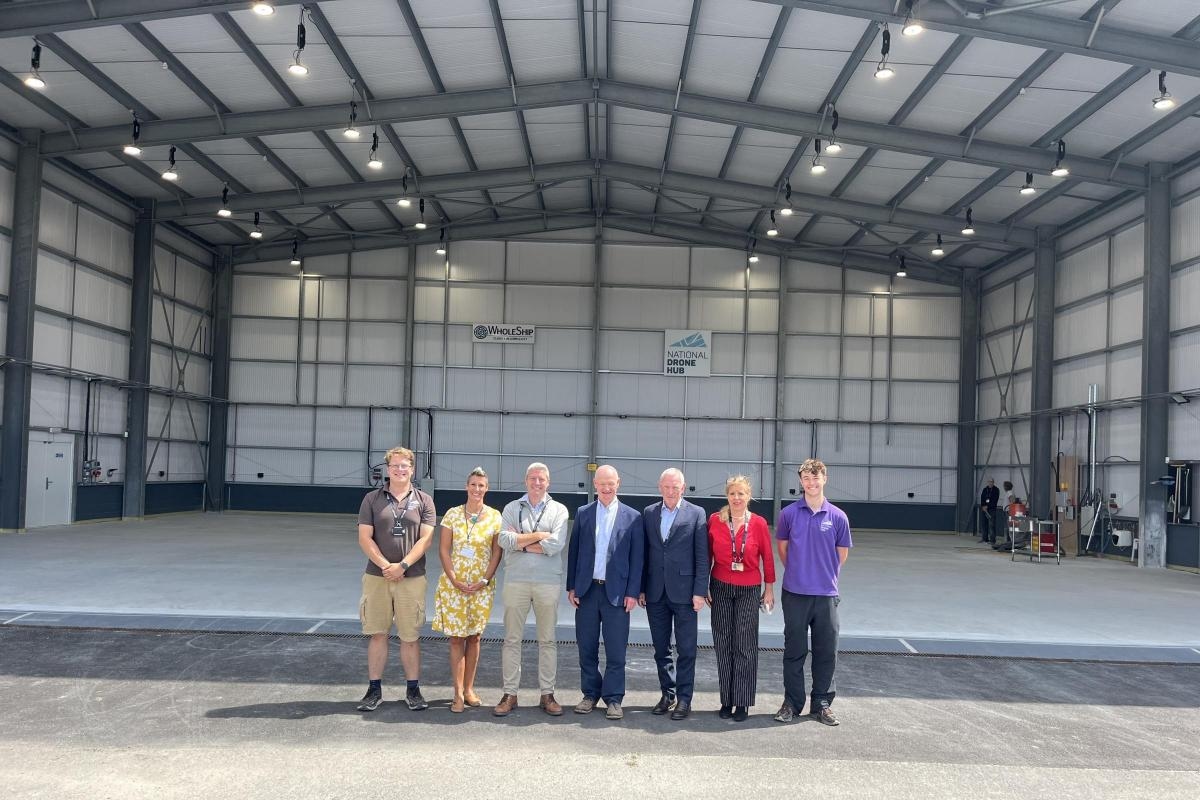 Cornish drone testing facility first in UK to gain major accreditation