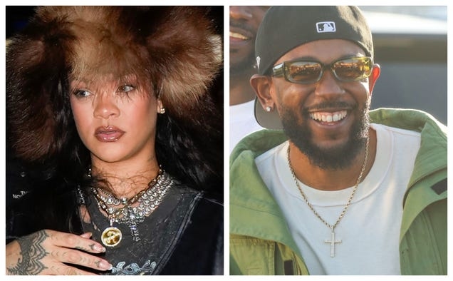 Wait...Why Are Conservatives Dragging Rihanna's Name Into Their Complaints About Kendrick Lamar's Super Bowl??