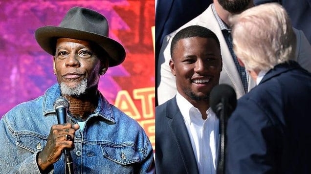 D.L. Hughley Claps at Saquon Barkley For Golfing With Trump, But Did He Go Too Far?