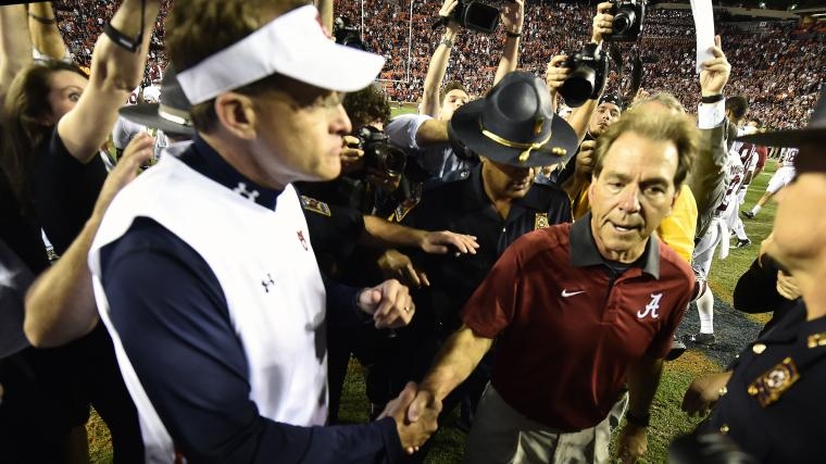 CBS Sports says Nick Saban would love to make his comeback at Florida State so he can fire Gus Malzahn