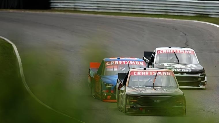 Rare NASCAR Truck Series championship run swap taking place