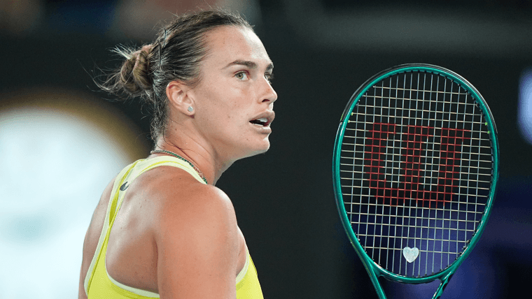 Aryna Sabalenka stuns in tiny bikini on vacation with boyfriend Georgios Frangulis after Wimbledon heartbreak