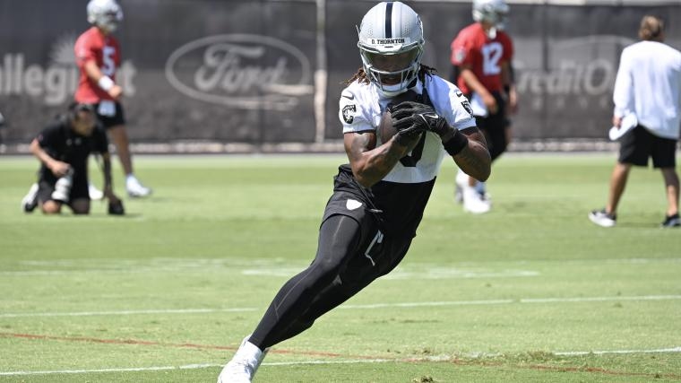 Who is Dont'e Thornton? Meet the Raiders rookie WR turning heads in training camp