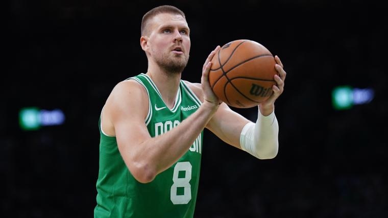 Ex-Celtic Kristaps Porzingis shines in EuroBasket warm-up game