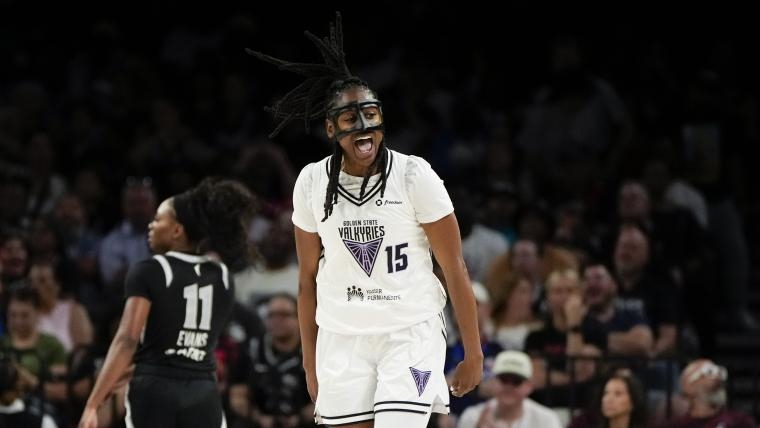 Aces win thriller over Valkyries, but Tiffany Hayes steals spotlight with must-watch one-legged three