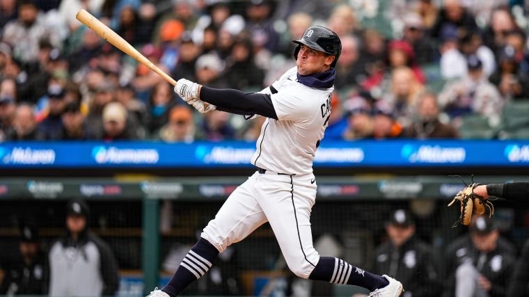 Tigers' Kerry Carpenter joins Aaron Judge, Shohei Ohtani in impressive statistic