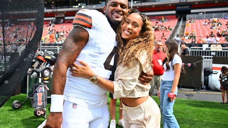 Browns QB Deshaun Watson marries longtime girlfriend Jilly Anais
