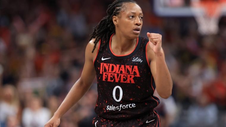 Kelsey Mitchell stats today: Star guard's career day leads shorthanded Fever to 21-point comeback vs. Sun
