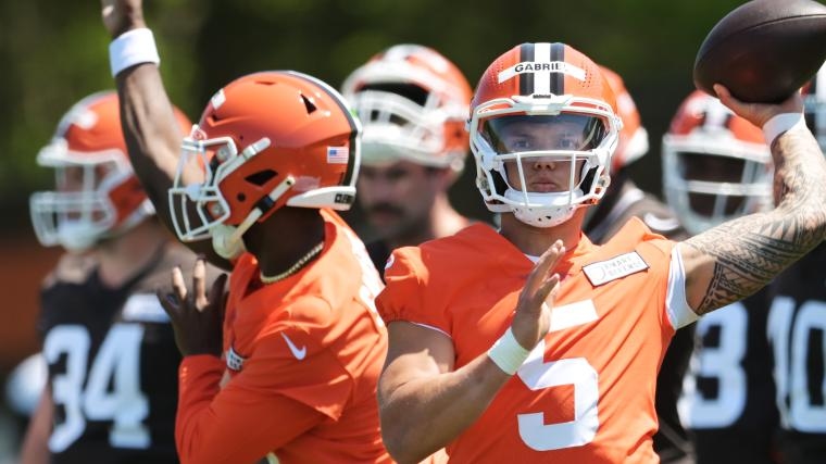 Colorado Buffaloes football record-holder Shedeur Sanders said to be not as ready to start for Browns as former UCF, Oklahoma, Oregon star Dillon Gabriel