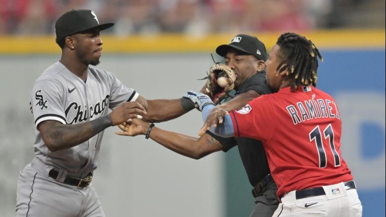 Guardians' Jose Ramirez threw punch heard ‘round the world two years ago today vs. Tim Anderson
