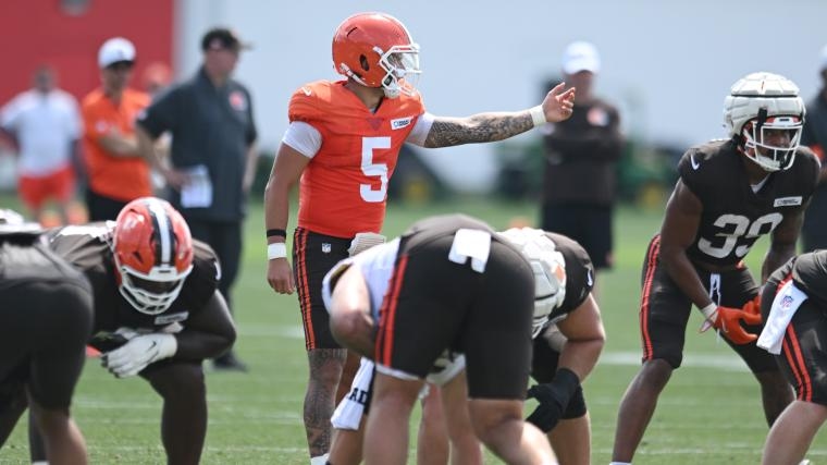 Cleveland Browns offense struggles with drops in joint practices vs. Eagles