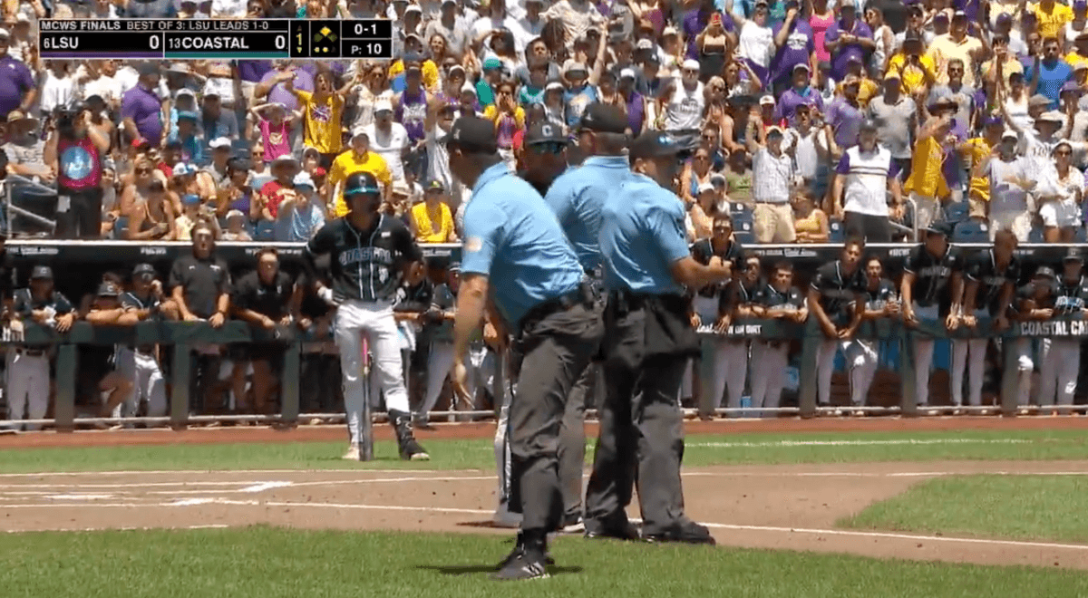 Video: 'Insane' Ejection In Game 2 Of College World Series