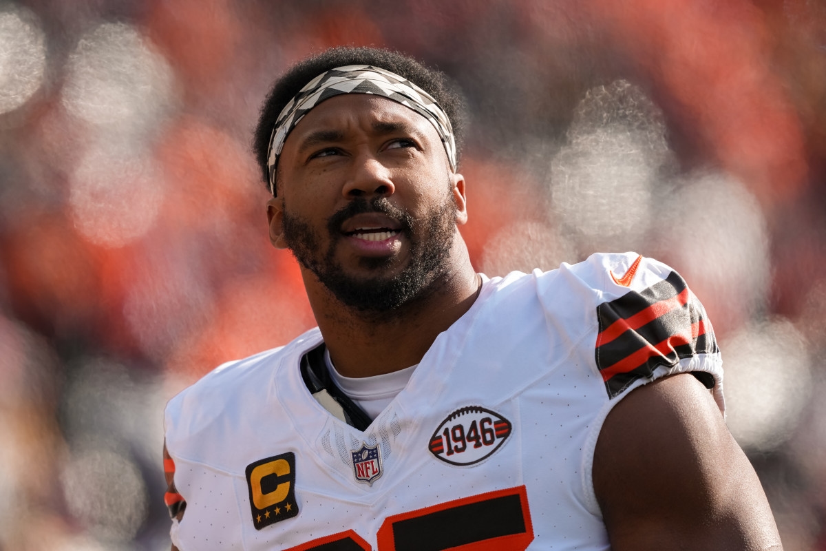 Browns Star Myles Garrett Shares His Honest Opinion Of Shedeur Sanders