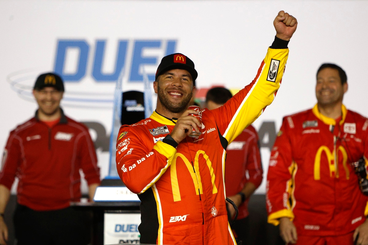 NASCAR Fans Loving Bubba Wallace's Photos After Brickyard 400 Win