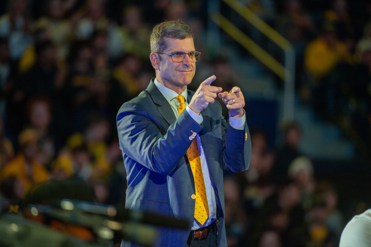 Jim Harbaugh Makes Opinion On President Trump Meeting Clear